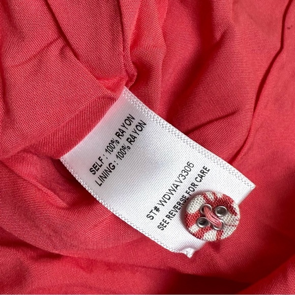 Lost + Wander “Madison” Floral Mini Dress in Coral and Ivory XS - Picture 8 of 8